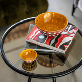 guzzini guzzini contenitore le murrine in san d 20 cm azzurro arancio ean 8008392301080