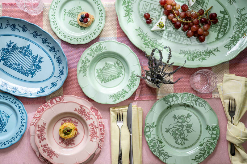 guzzini guzzini contenitore melamina josephine d 30 cm table decor giallo polvere ean 8008392388234