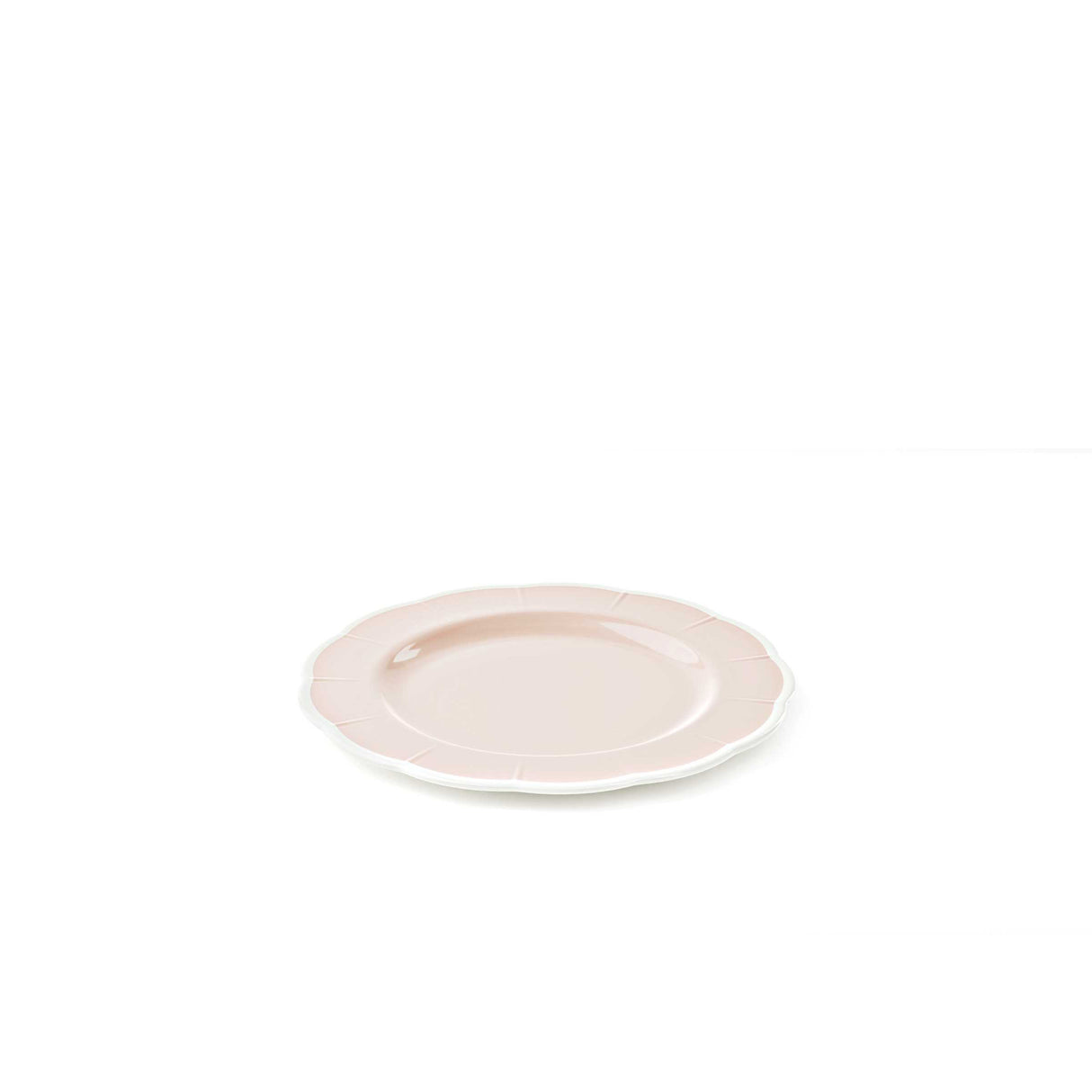 Assiette plate en mélamine GUZZINI Flora D 28 cm Décor de table Rose poudré