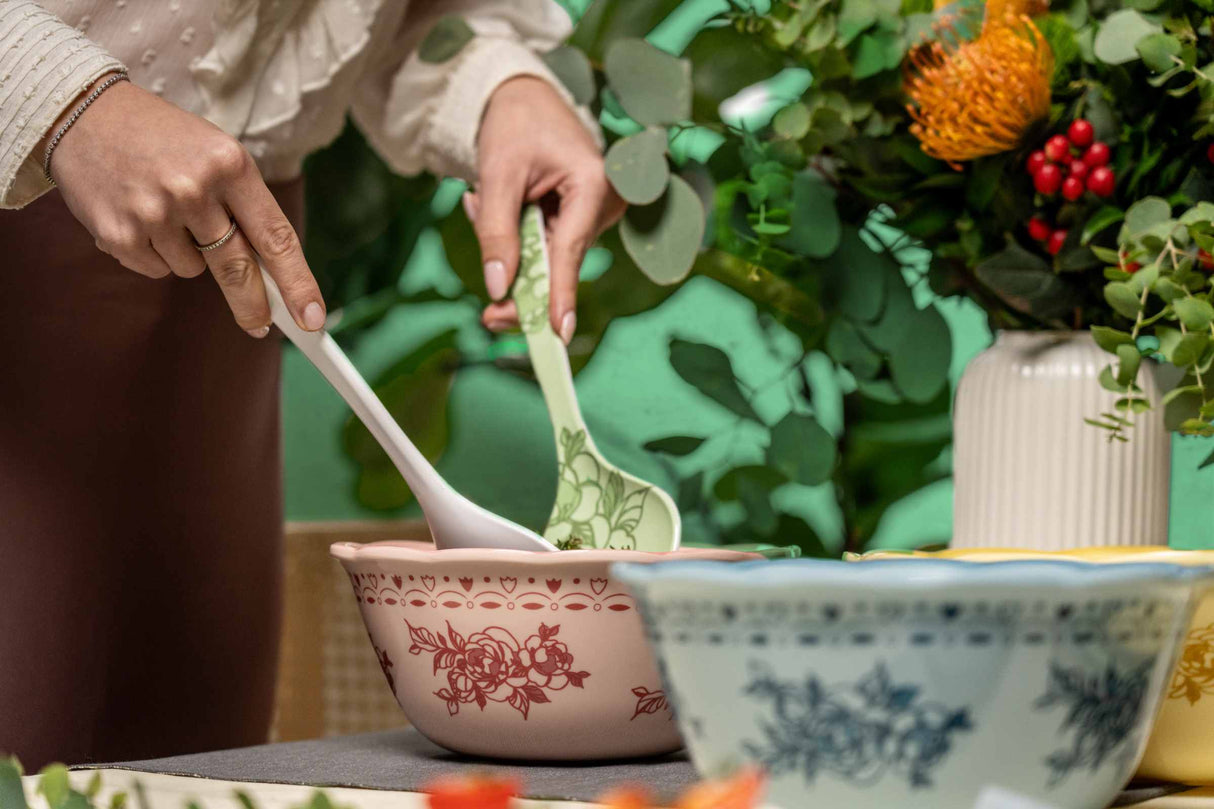 guzzini guzzini vassoio tondo grande melamina josephine d 37 cm table decor verde polvere ean 8008392399001