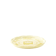 GUZZINI Grand Plateau Rond Mélamine Joséphine D 37 Cm Décor de Table Jaune Poudré
