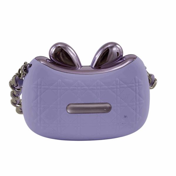 Le Petit Sac à Main L'Arcolaio avec Poignée et Écouteurs Violet 8,5x3,5x3,6 cm