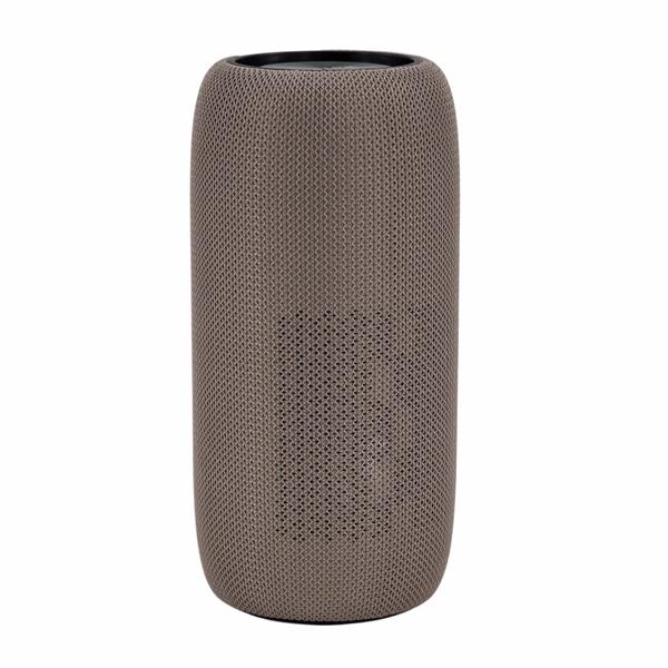 L'Arcolaio Speaker Bluetooth Cylindrique FM Bleu/Jaune 8,4x8,4x17,2 cm