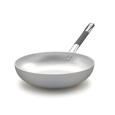 AGNELLI Poêle évasée haute Aluminium fond induction D 28 cm