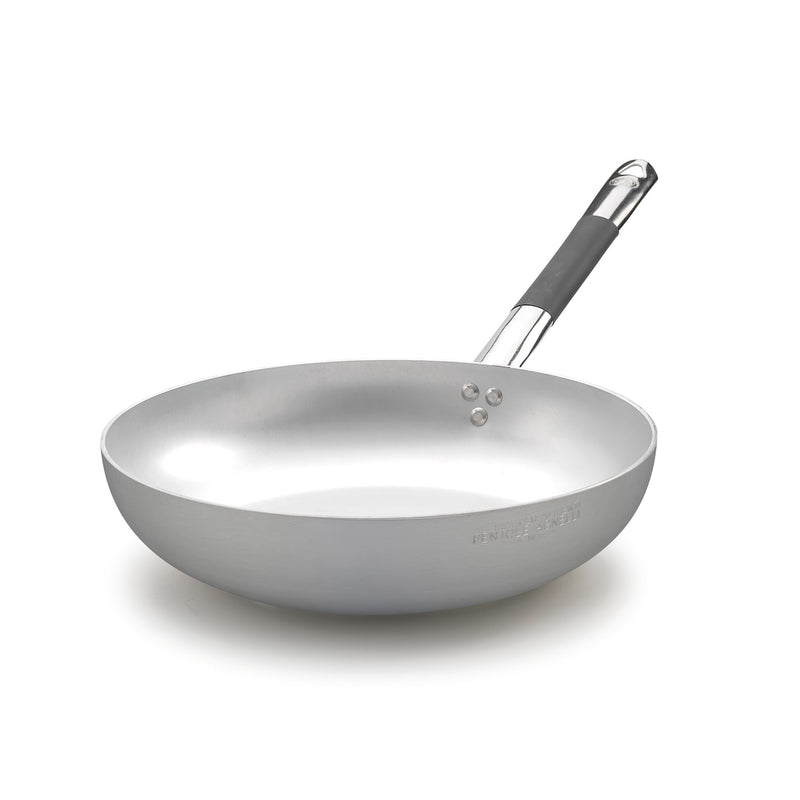 AGNELLI Poêle évasée haute Aluminium fond induction D 28 cm