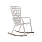 Fauteuil à bascule Nardi Kit Folio Rocking Pattino gris tourterelle