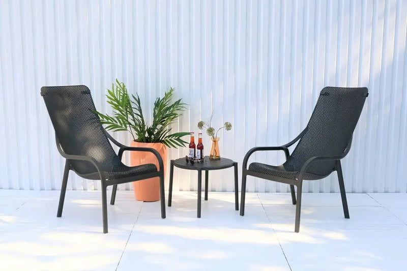 Nardi Net Lounge Poltrona Agave en polypropylène empilable