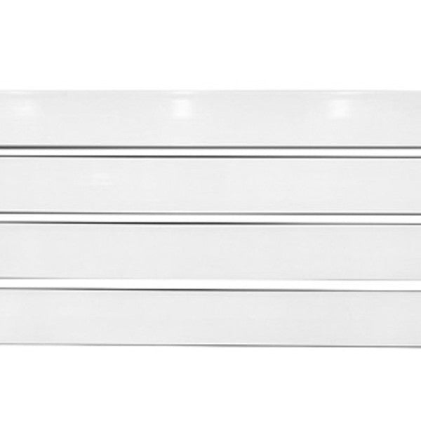 Clôture Miami L'Arcolaio Set 4 Lames Blanches Brillant Extérieur