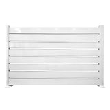 L'Arcolaio Recinzione Miami Set 4 Doghe Bianche Lucido Outdoor