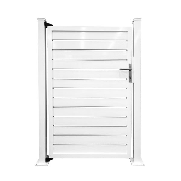 Portail Piéton L'Arcolaio Miami 100x160cm Blanc Brillant