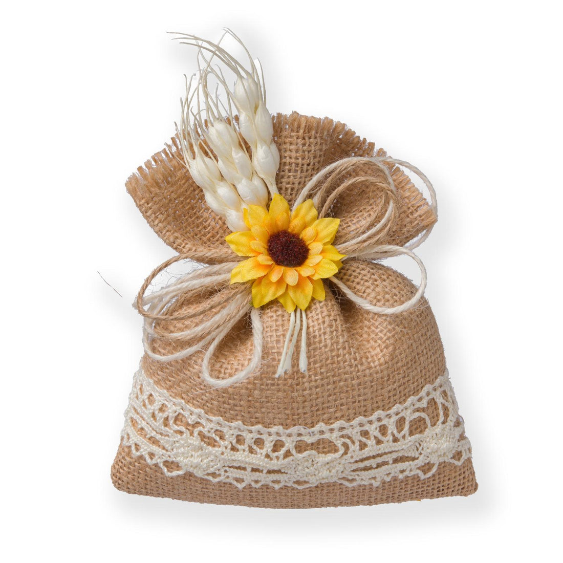 Creazioni per Enzo Sachet Jute Naturelle 12x8cm Conf 10 pz