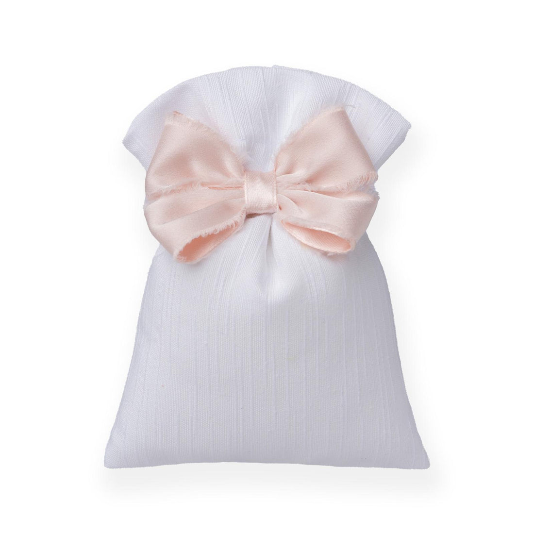 Créations pour Enzo Sacchetto Bomboniera Pochette Bonbons Canettes Blanc 12x9 cm Cf 10 pz