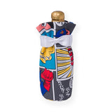 Créations pour Enzo Portaspumantino Bomboniera Hippye Fumetto 18x11x6 cm Cf 10 pz