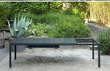 nardi nardi tavolo rio 210 extensible 210 280 x 100 cm h 76 cm alluminio antracite ean 8010352828629