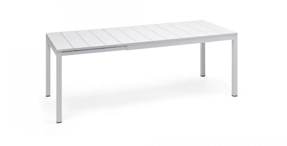 nardi nardi tavolo rio 140 extensible 140 210 x 85 cm h 76 cm alluminio bianco ean 8010352828636
