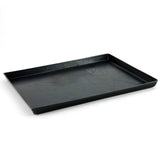 AGNELLI Plaque de cuisson rectangulaire en tôle bleue 45x35x3 cm