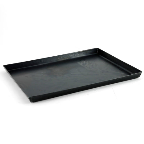 AGNELLI Plaque de cuisson rectangulaire en tôle bleue 45x35x3 cm