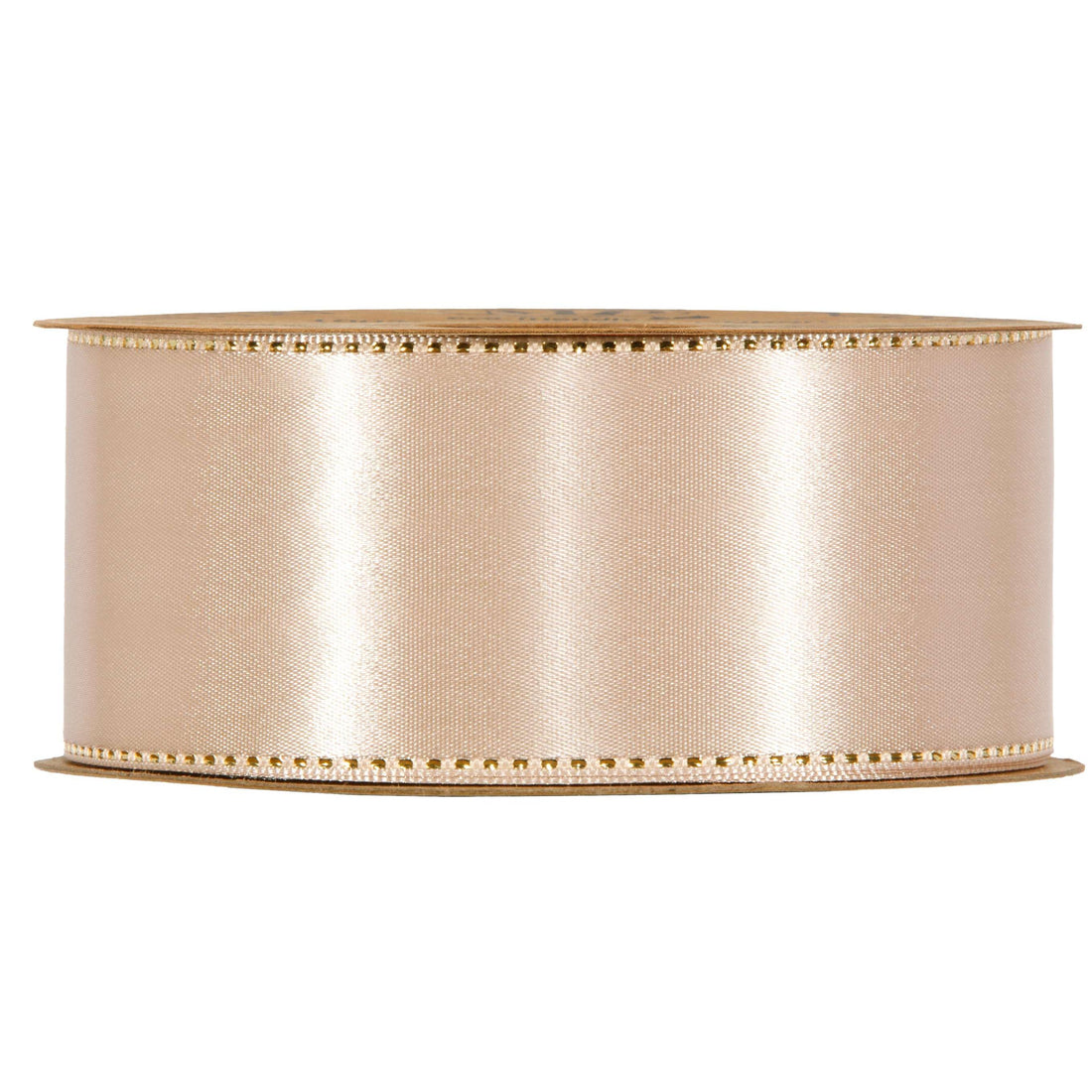Piovaccari Ruban Satinée Rose Dust 40 mm x 20 m – Ruban Satiné Rose Poudré Ancien pour Nœuds, Emballages Cadeaux et Décorrations de Noël