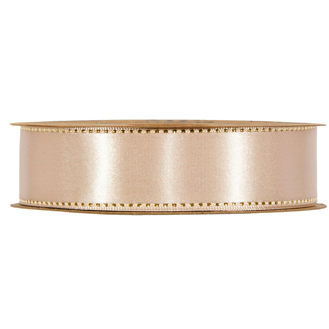 Piovaccari Ruban Satinée Rose Dust 25 mm x 20 m – Ruban Satiné Vieux Rose pour Nœuds, Emballages Cadeaux et Décorations de Noël