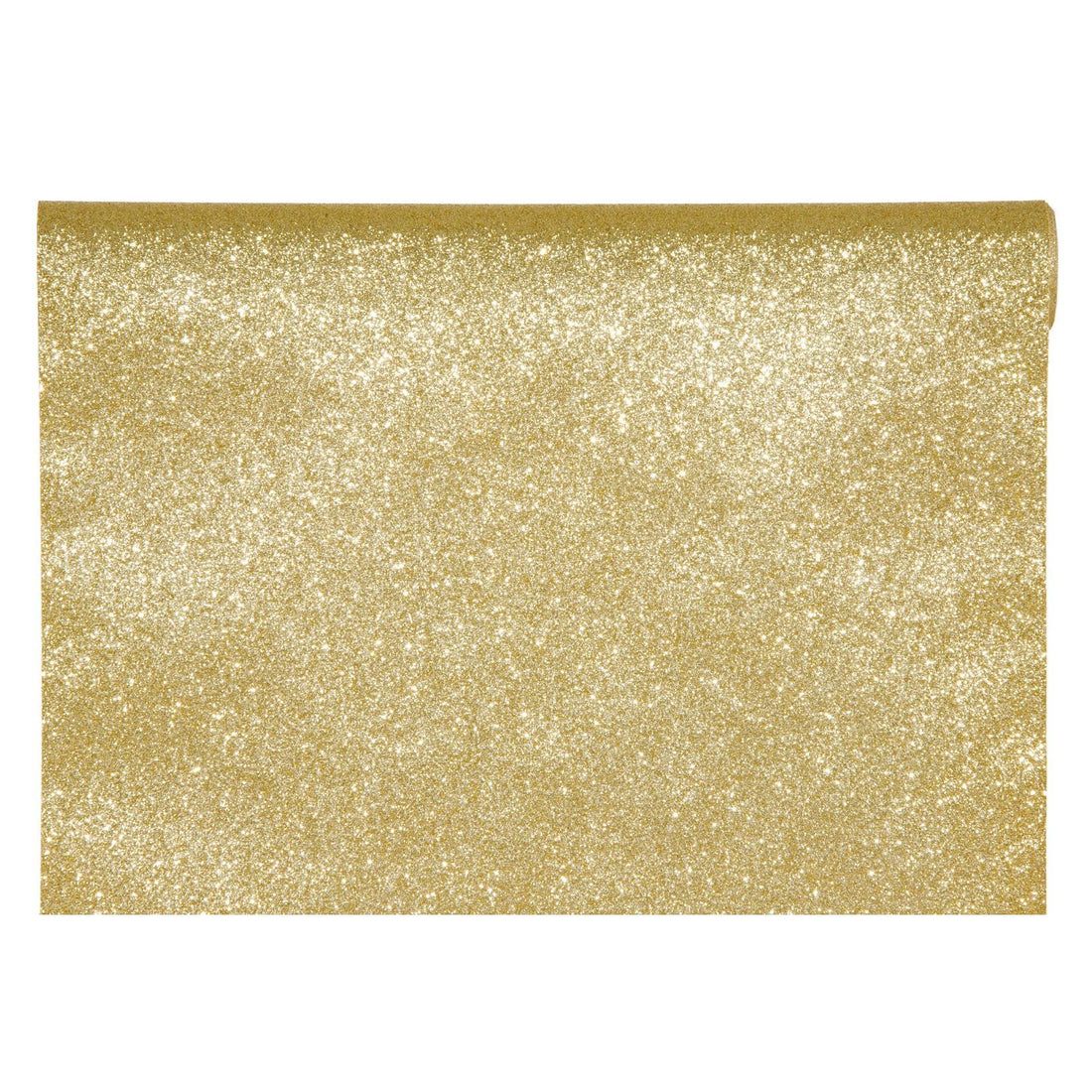 Piovaccari Runner Desirée Gold Oro 28 cm x 2,5 m – Chemin de table décoratif de Noël pour table, centre de table et décorations de Noël