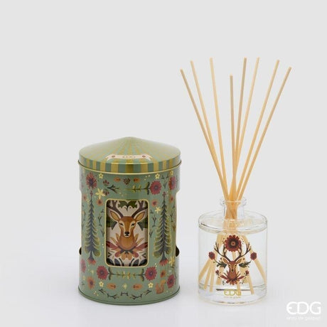 EDG Enzo De Gasperi Diffuseur Flacon Écrin Carillon Black Pepper 300 ml – Idée Cadeau Noël