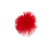 Piovaccari Pompon Rouge Ø25 cm – Décoration de Noël pour Sapin de Noël, Ornements, Fêtes et Décorations d'Ambiance