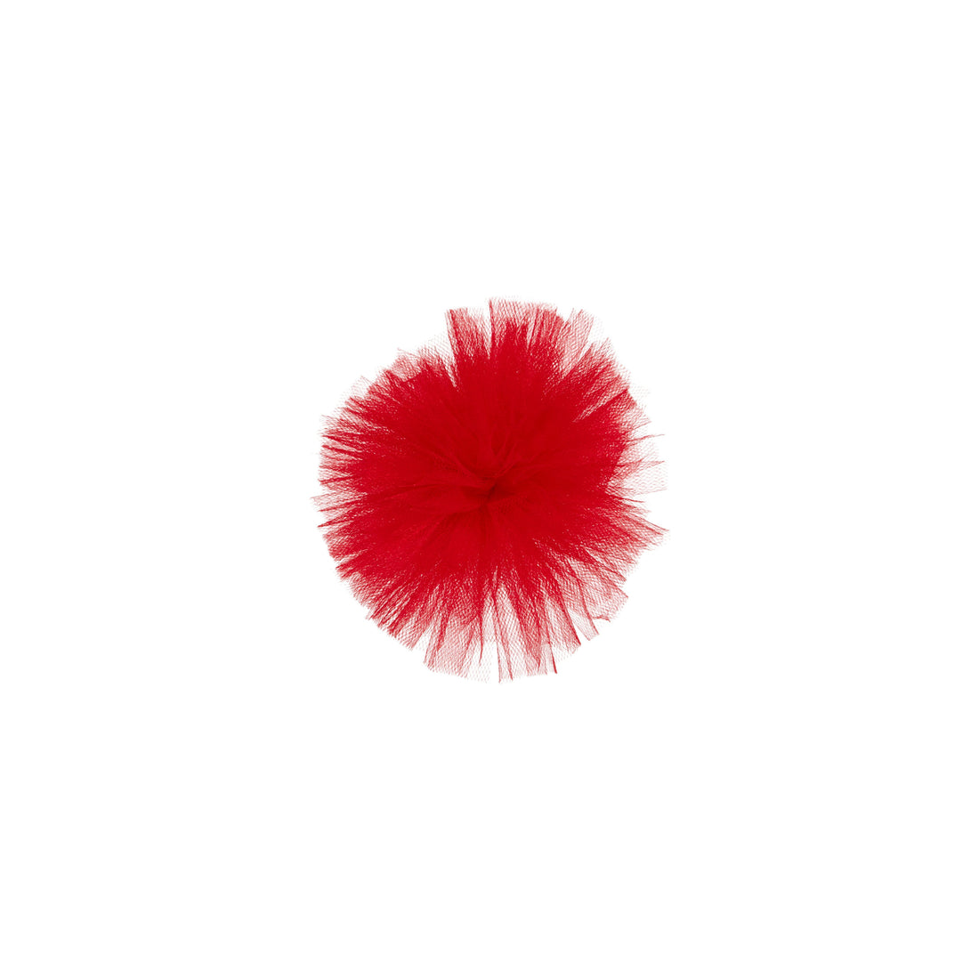 Piovaccari Pon Pon Rouge Ø16 cm – Décoration de Noël pour Sapin, Ornements, Fêtes et Décorations d'Ambiance