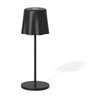 fade fade lampada da tavolo aladina led ricaricabile h 30 cm d 11 cm wireless dimmerabile nero ean 8016175583943