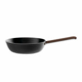 Poêle Haute Alessi Edo 28 cm Marron avec Longue Poignée – Poêle en Acier au Design Élégant