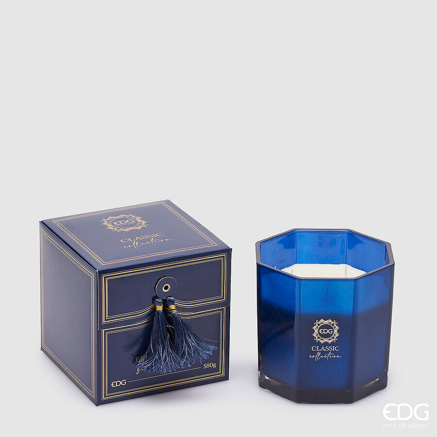 Bougie parfumée classique EDG Enzo De Gasperi H 13 cm P 13 cm Forêt-Noire
