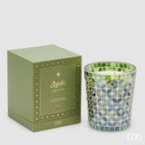 edg enzo de gasperi edg enzo de gasperi candela agadir con profumo 1 400 gr h 18 cm d 16 cm green utopia ean 8059824465153