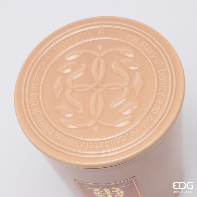 EDG Enzo De Gasperi Bougie Symbol Parfumée Cardamom Snaps H16 Ø13 cm – Idée Cadeau Noël