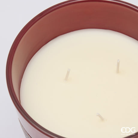 EDG Enzo De Gasperi Bougie Symbol Parfumée Honeyed Apple Cider H16 Ø13 cm – Idée Cadeau Noël