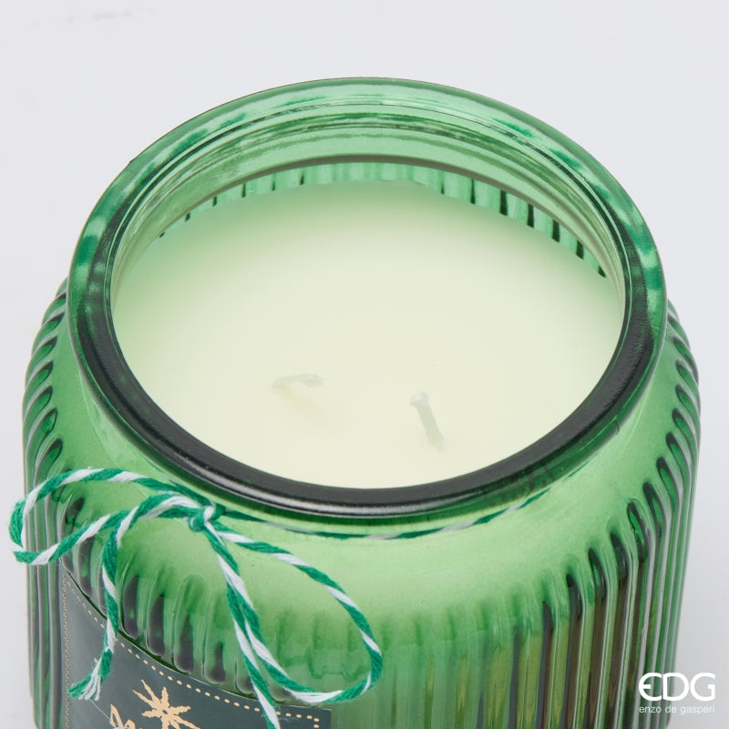 EDG Enzo De Gasperi Bougie Dôme Parfumée Cardamom Snaps H15 Ø10 cm – Décoration de Noël