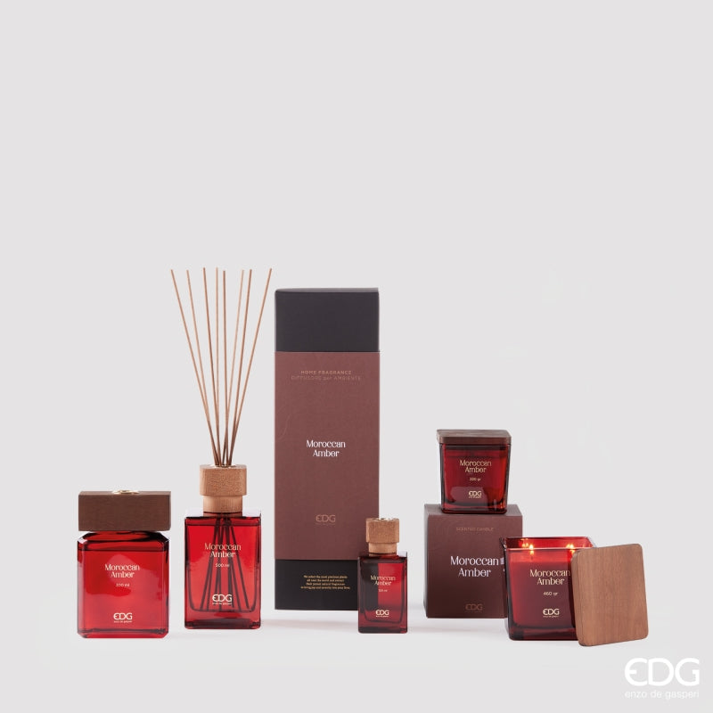 EDG Enzo De Gasperi Tappolegno Bougie H 11,5 Ambre Marocaine