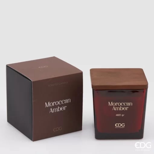 EDG Enzo De Gasperi Tappolegno Bougie H 11,5 Ambre Marocaine