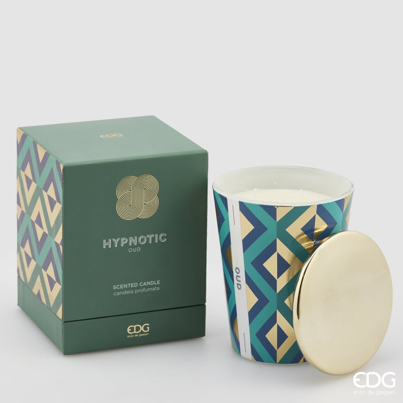 Bougie hypnotique EDG Enzo De Gasperi avec couvercle H12 Oud