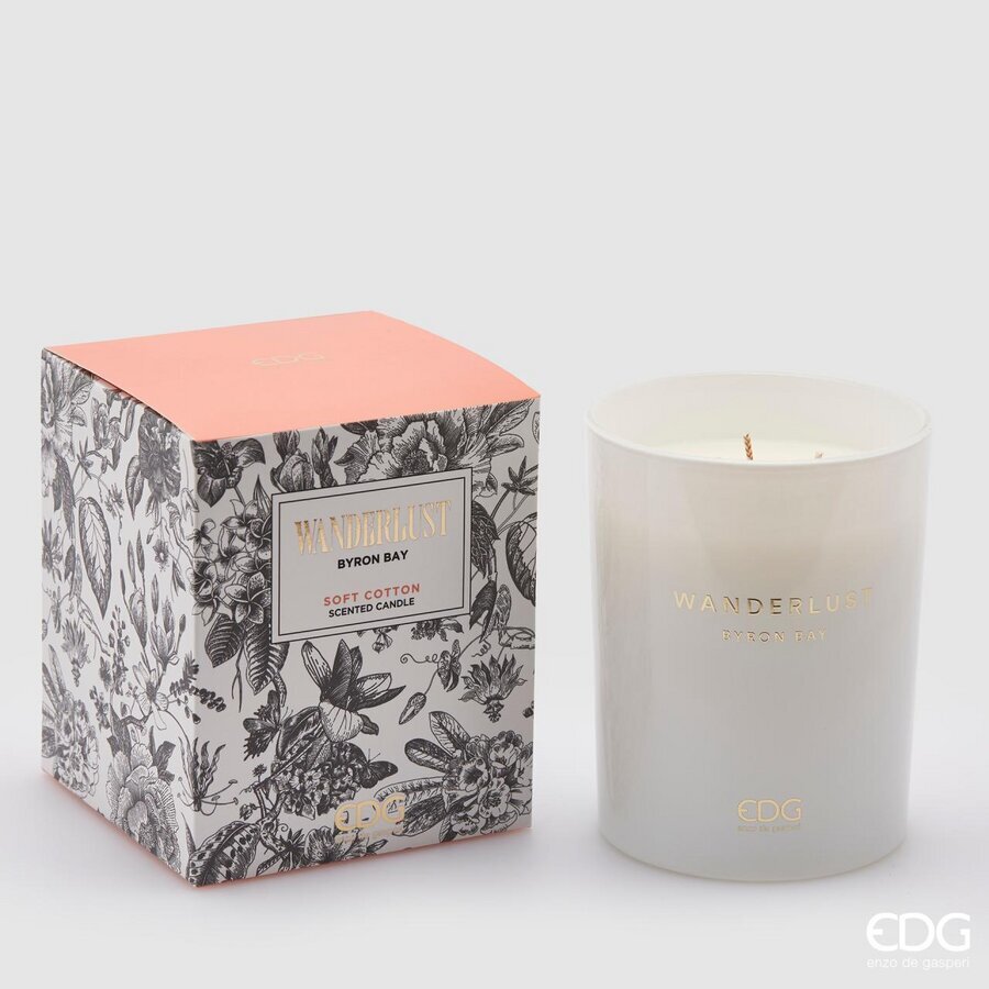 Bougie Wanderlust EDG Enzo De Gasperi H12,5 D10 Coton