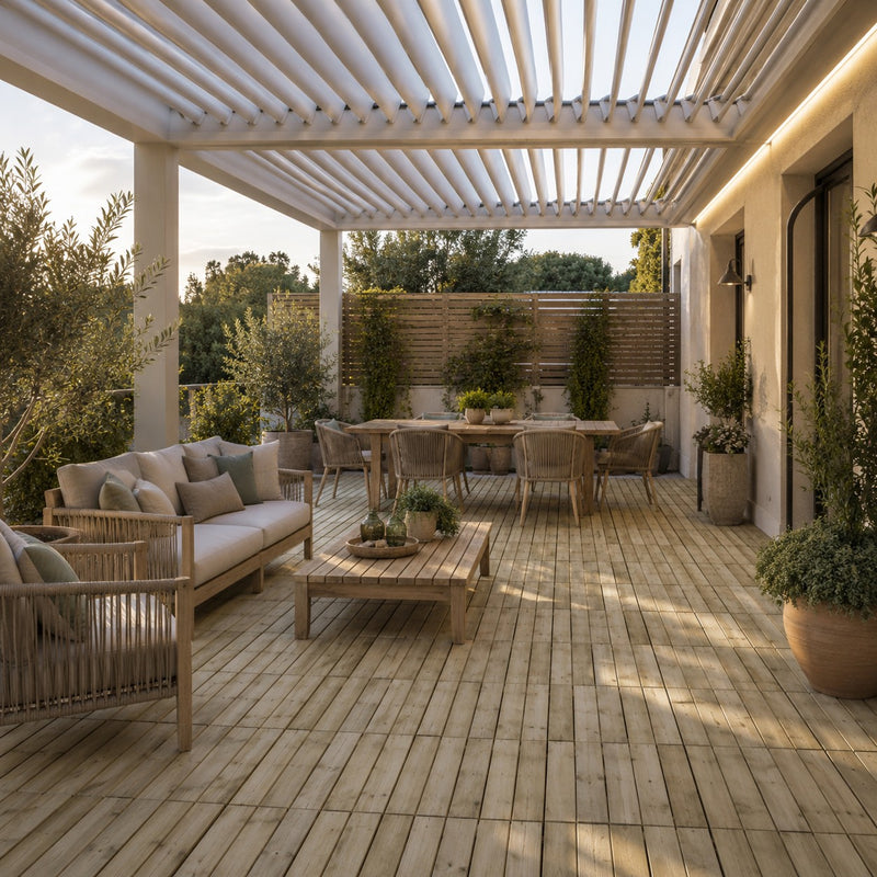 Carrelage Extérieur Bois L'Arcolaio 50x50 cm
