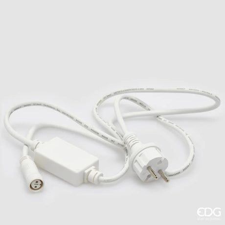 edg enzo de gasperi edg enzo de gasperi cavo elettrico per cascata 150 cm ip44 white ean 8059824584267