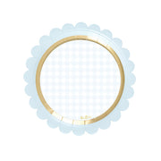 Assiettes Givi Baby Chic D 18 cm Bleu Lot 8 pièces