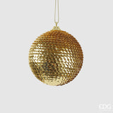 Christmas Decoration Ball Scales D 8 Cm Gold