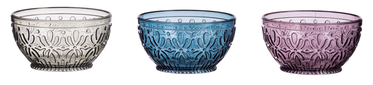 regalo italiano regalo italiano ciotola plastica wieky ass d 12 cm h 65 cm grigio blu o porpora 1 pz ean 8021785673601