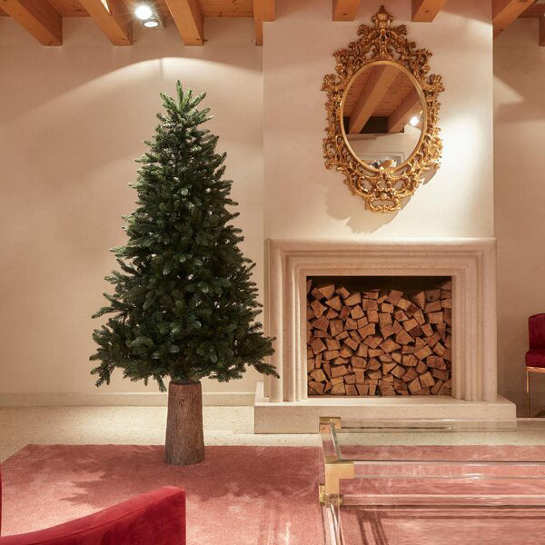 EDG Enzo De Gasperi Sapin De Noël En Pin Merano H 180 Cm P 117 Cm