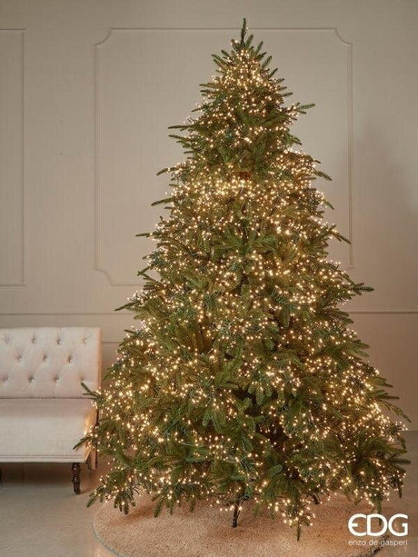 Sapin de Noël EDG Enzo De Gasperi Spark Pine, H 240 cm, D 184 cm, 7 200 LED