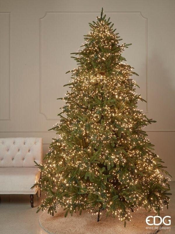 Sapin de Noël EDG Enzo De Gasperi Spark Pine, H 240 cm, D 184 cm, 7 200 LED