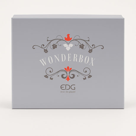 Décorations Père Noël EDG Enzo De Gasperi avec LED H 26 cm Vert Rose