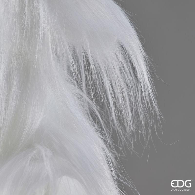 EDG Enzo De Gasperi Pino Furry Bianco H210 Ø100 cm – Sapin de Noël