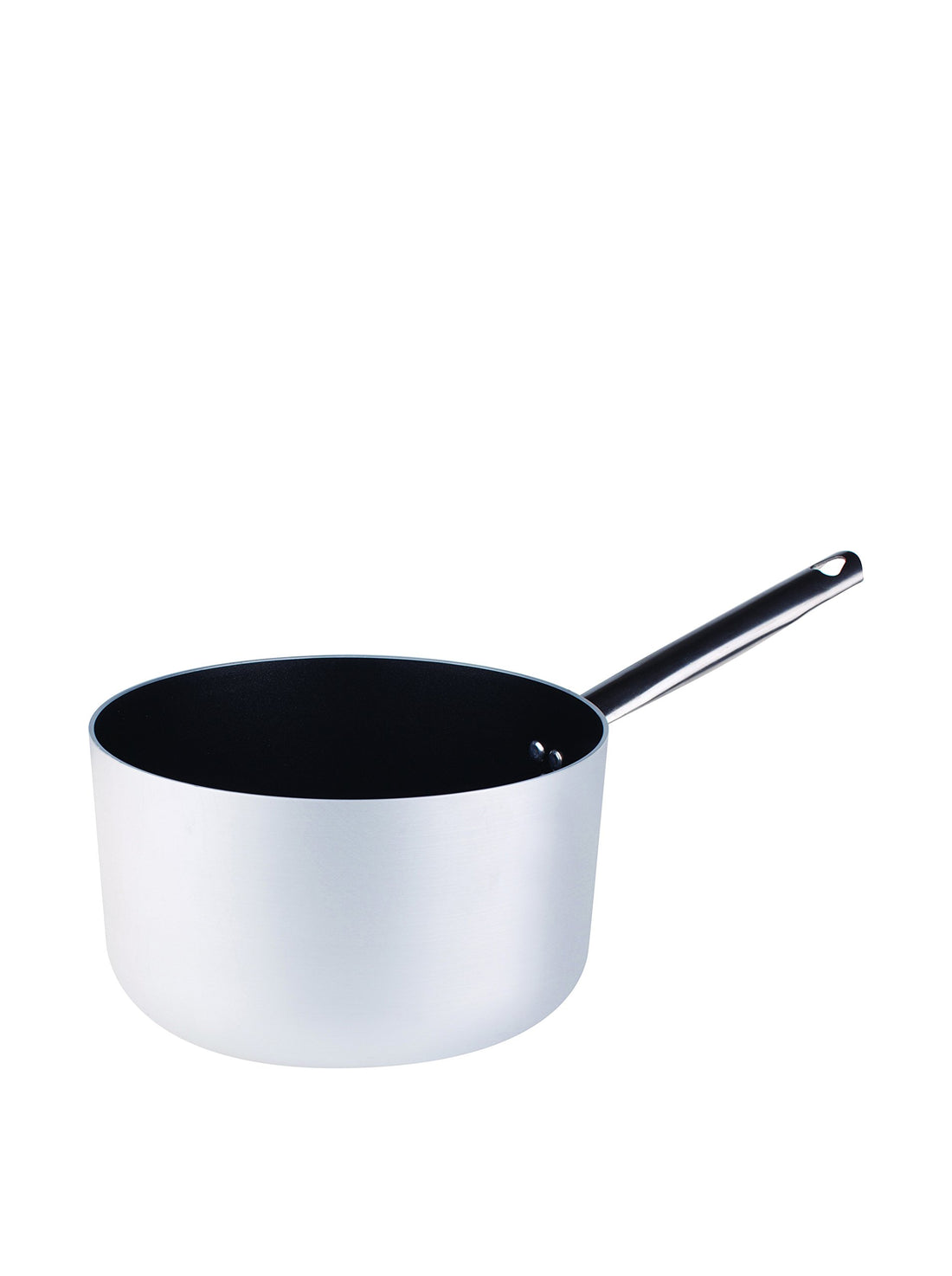 AGNELLI Casserole haute 1 anse aluminium antiadhésif Ø 16 cm