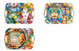 regalo italiano regalo italiano vassoio rettangolare melamina dec sicily ass h 25 cm 42 x 29 cm multicolor 1 pz ean 8021785714298